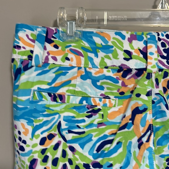 Lilly Pulitzer The Chipper Shorts Resort White Sea Soiree - Picture 5 of 10